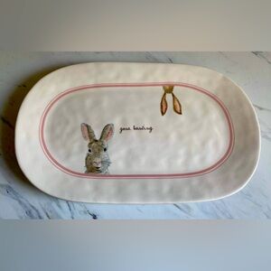 Rae Dunn. Gone hunting platter.